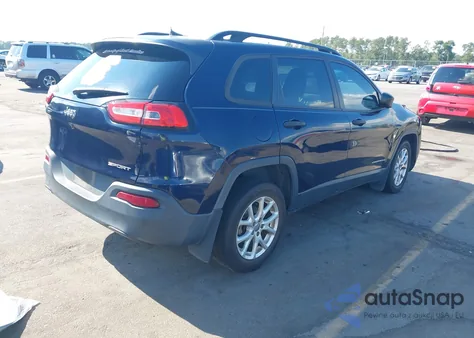 2016 Jeep Cherokee Sport z USA, uszkodzony, nr VIN 1C4PJLAB9GW233427